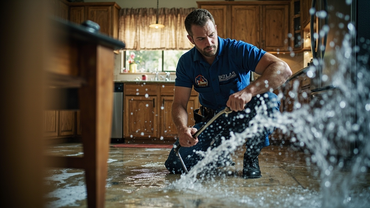 Burst Pipe Repair in Oklahoma City – Water Shut Off and Crews Dispatched in Under 60 Minutes