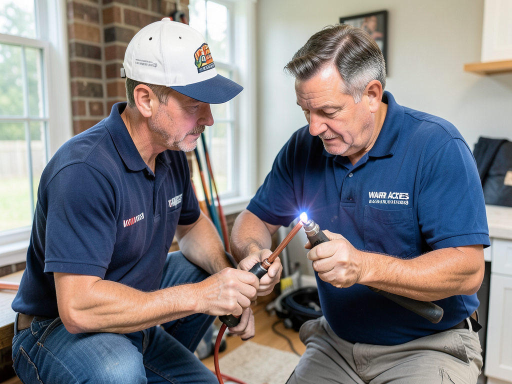 Comparing pex and copper piping for your warr acre