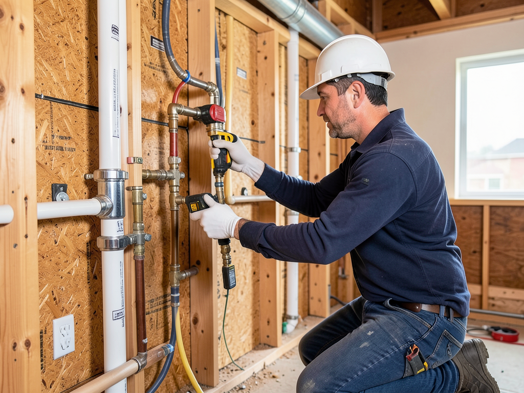 Complete home repiping services for older houses i