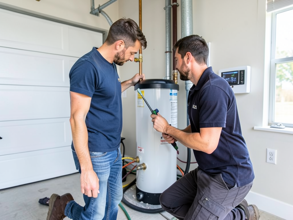 Getting rid of tough hard water stains on your gai