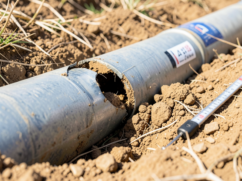 How the Oklahoma Summer Heat Actually Shrinks the Soil Around Your Pipes
