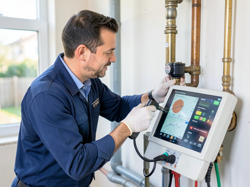 Licensed gas line repair and new pipe installation