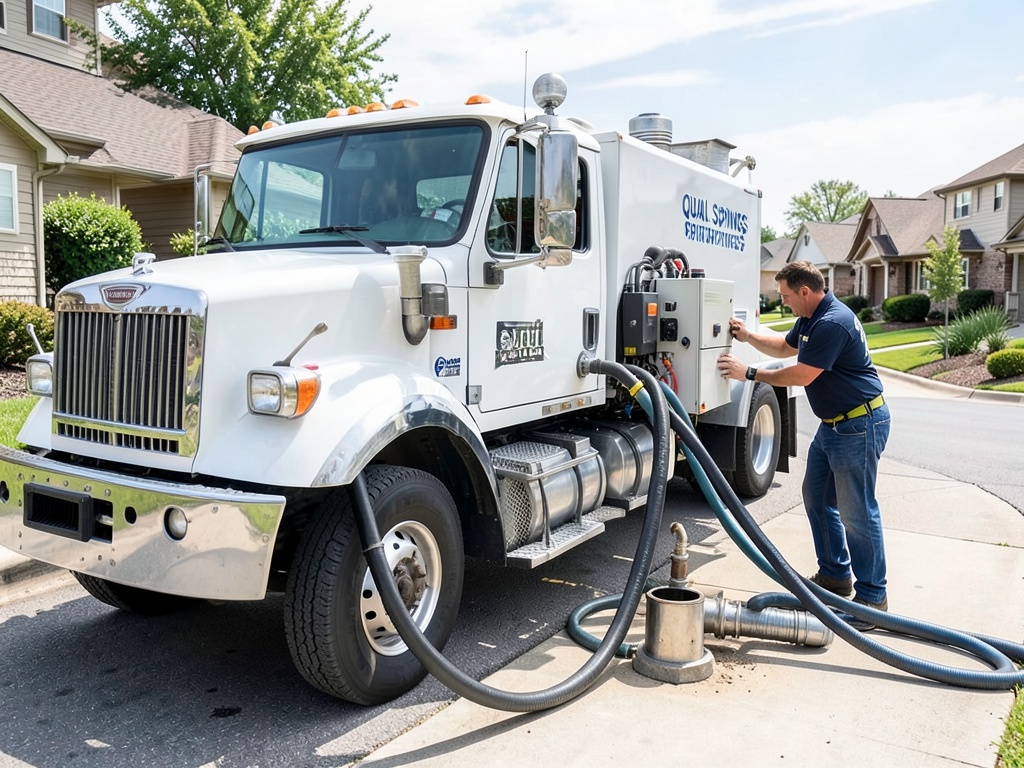 Powerful hydro jetting to blast through main line
