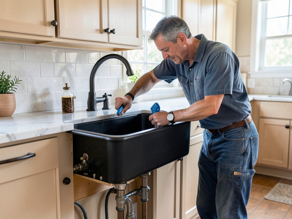 The heavy truth about installing a farmhouse sink
