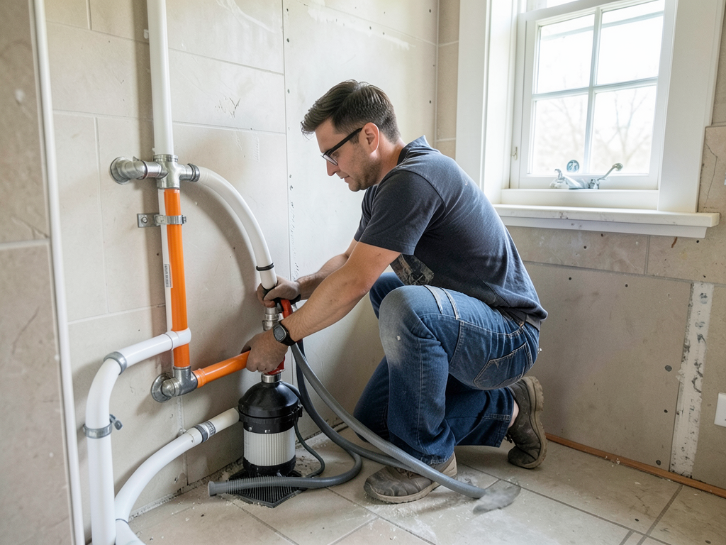 What to Consider Before Moving Plumbing During a Gatewood Bathroom Remodel