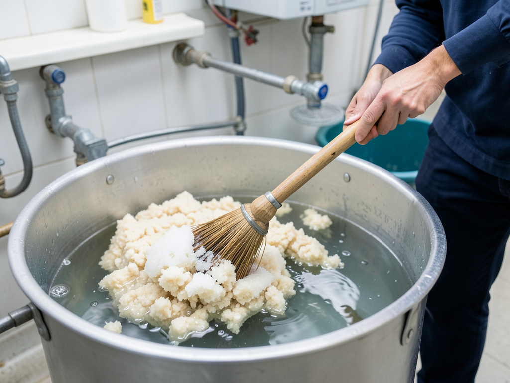 Why your water softener salt tank is caking up and