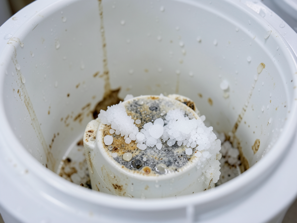 Why Your Water Softener Salt Tank Is Caking Up (And How to Fix the Salt Bridge)